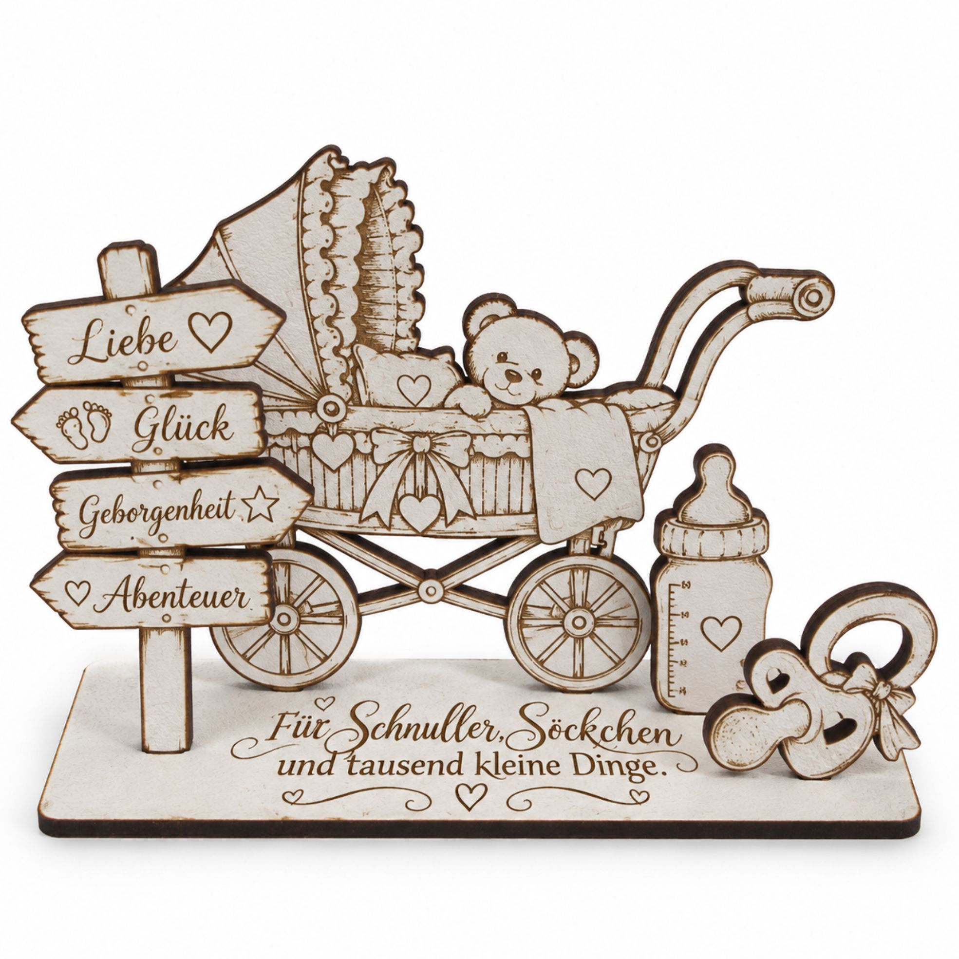 Baby Geldgeschenk Geburt Geschenk für Eltern 14x8cm