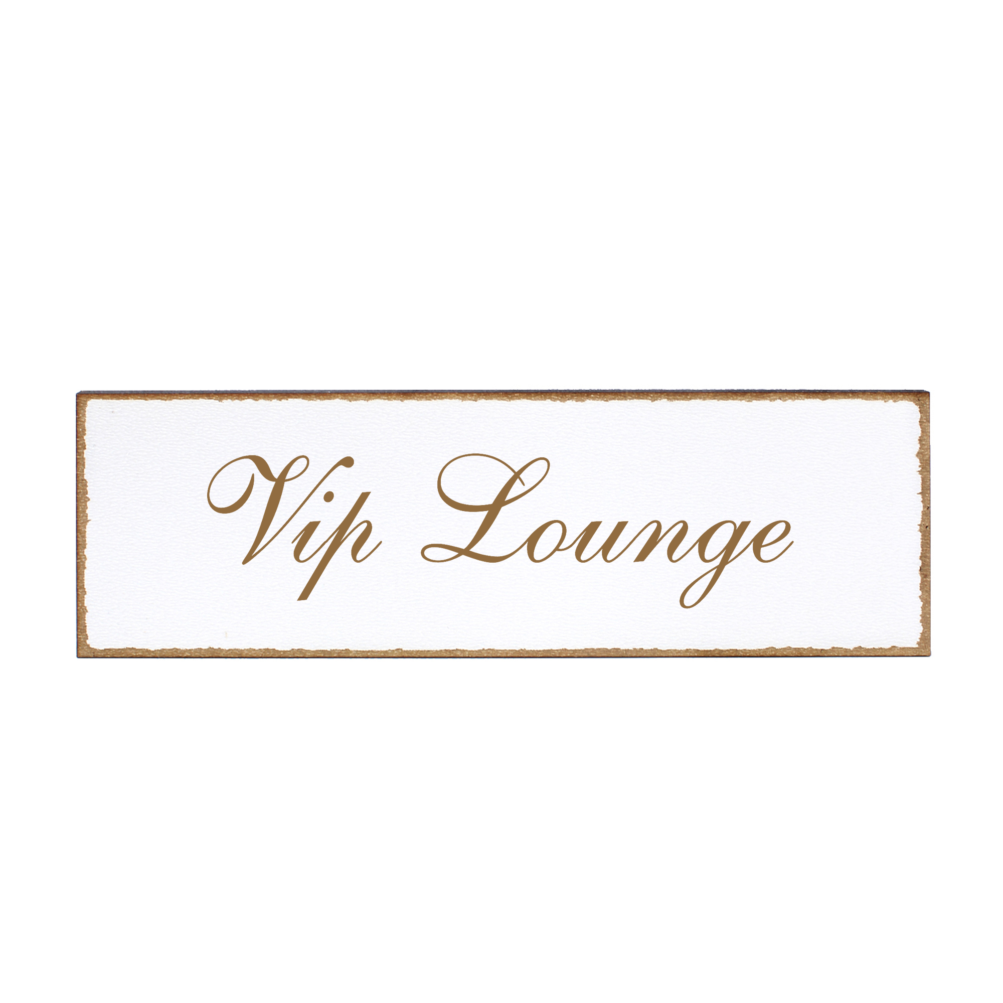 Deko Türschild - Vip Lounge - Schild 150 x 50 mm - Schilder Türschilder