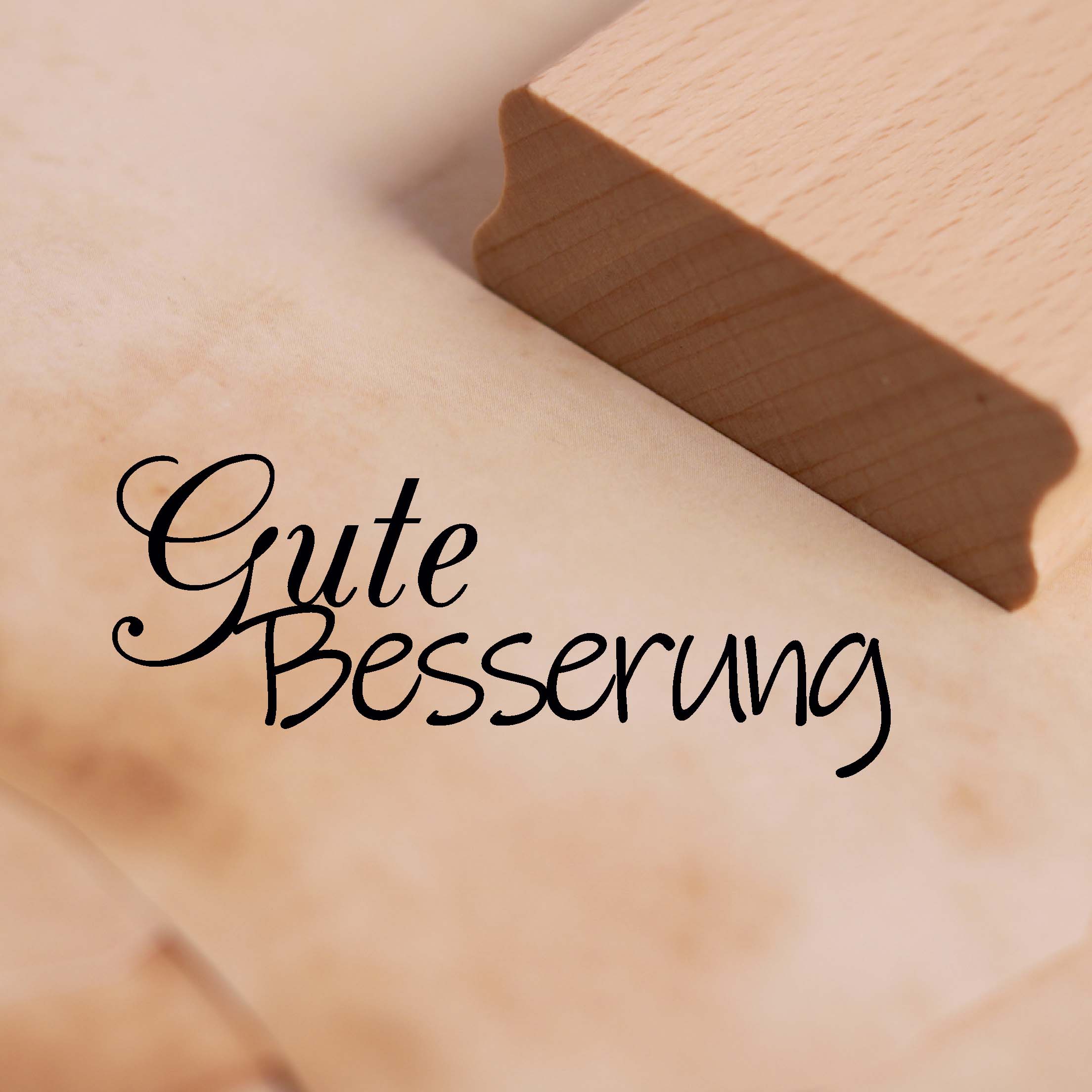 Motivstempel Gute Besserung Stempel 68 x 28 mm