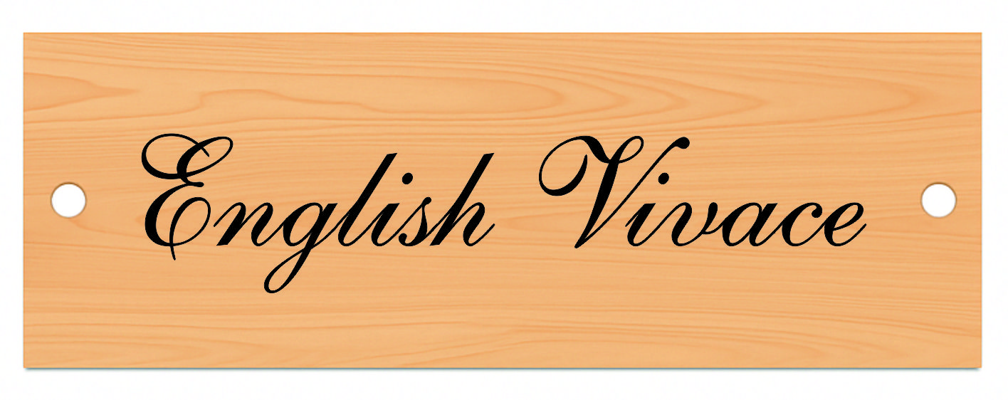 English Vivace