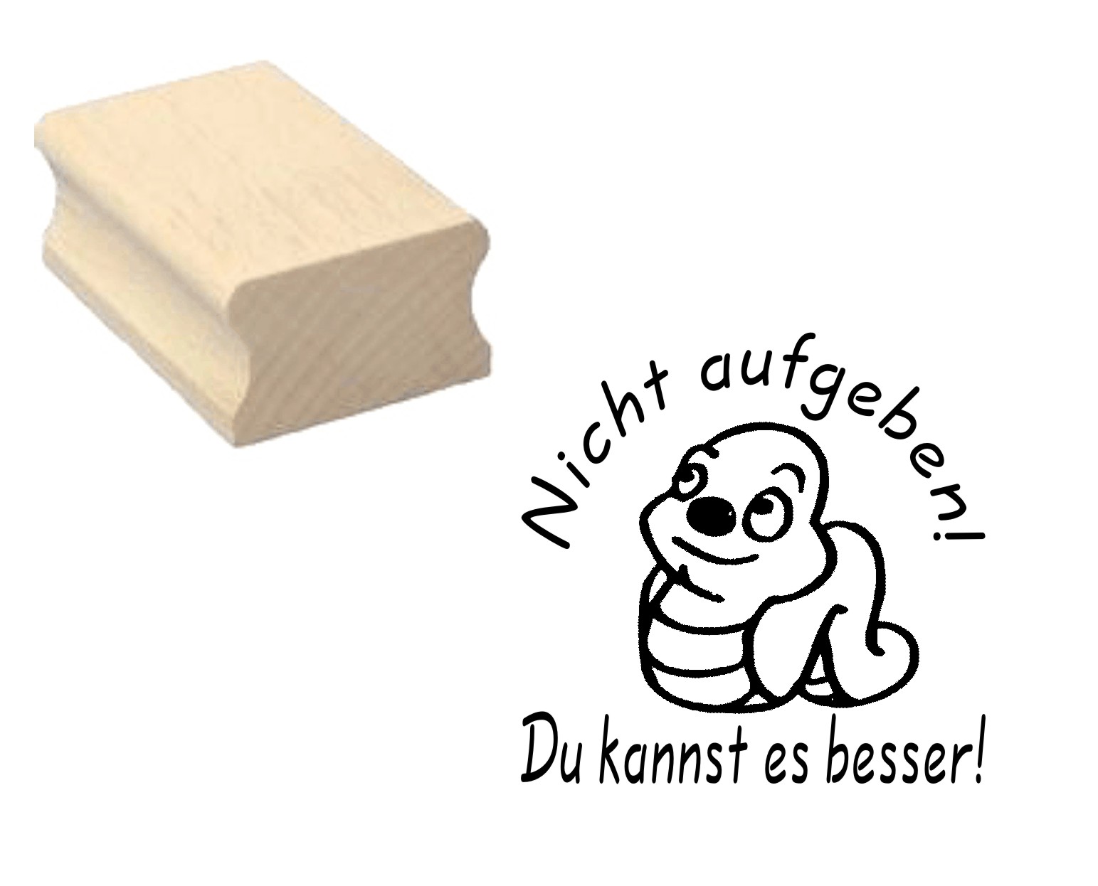 Lehrerstempel « Nicht aufgeben! Du kannst es besser! »