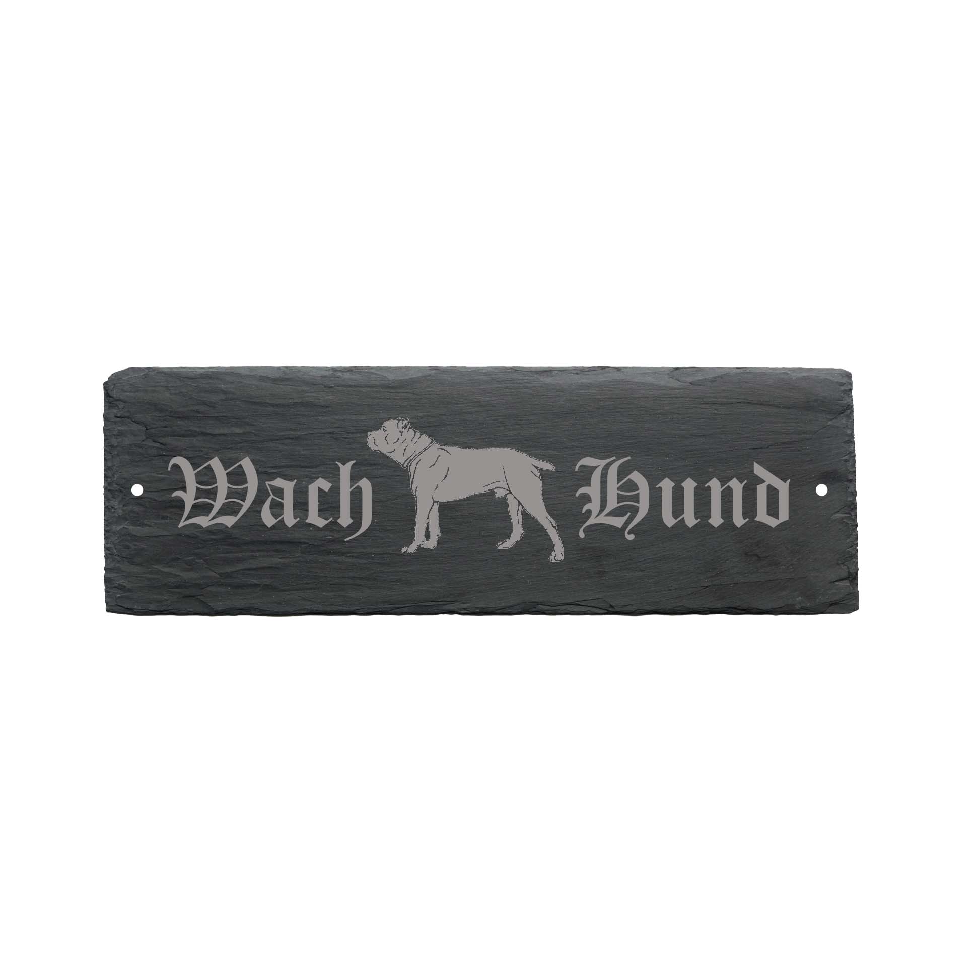 Adressstempel Cane Corso Italiano -  Holzstempel personalisiert mit Adresse - Ø 40 mm