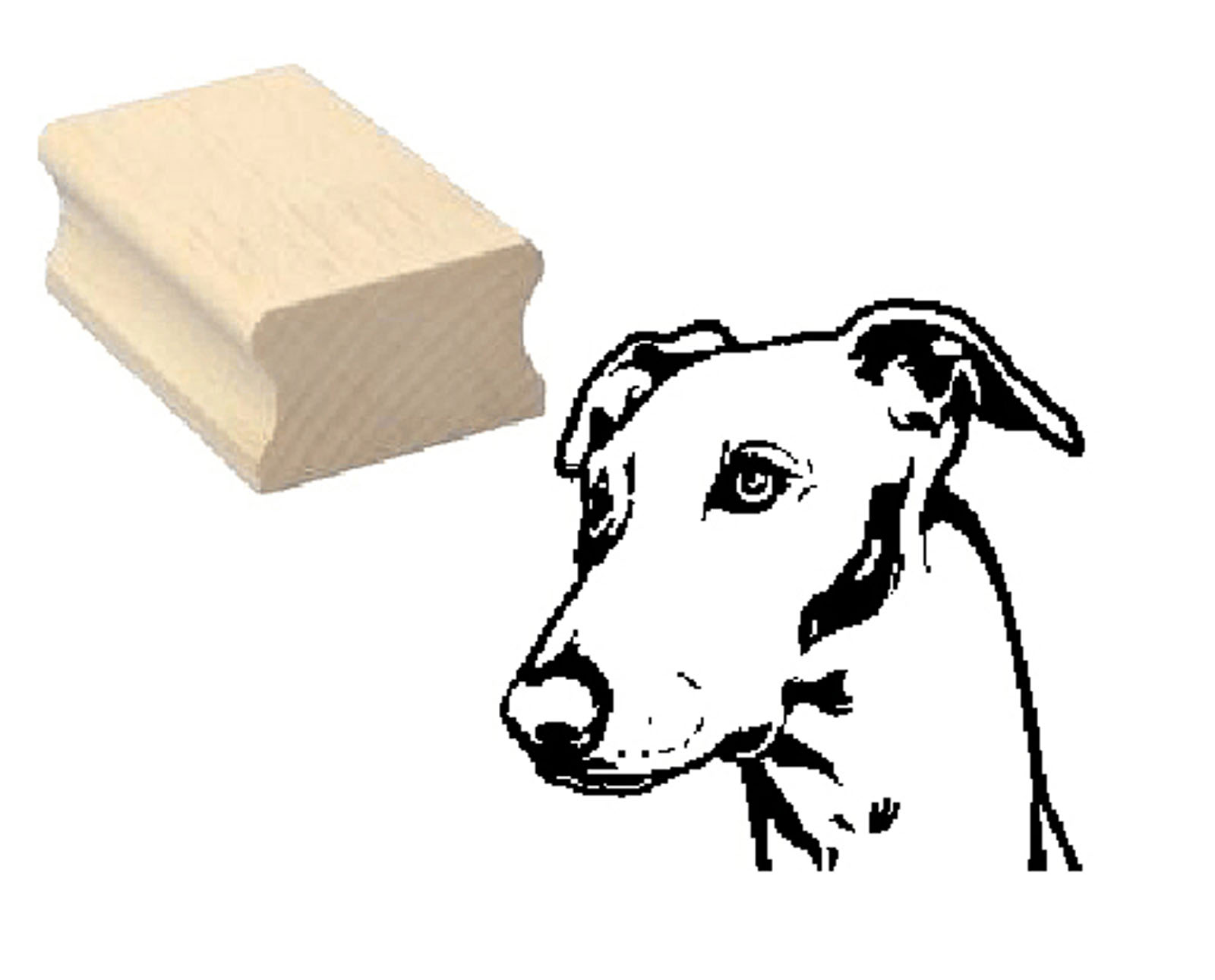 Motivstempel « WHIPPET 02 » Hund