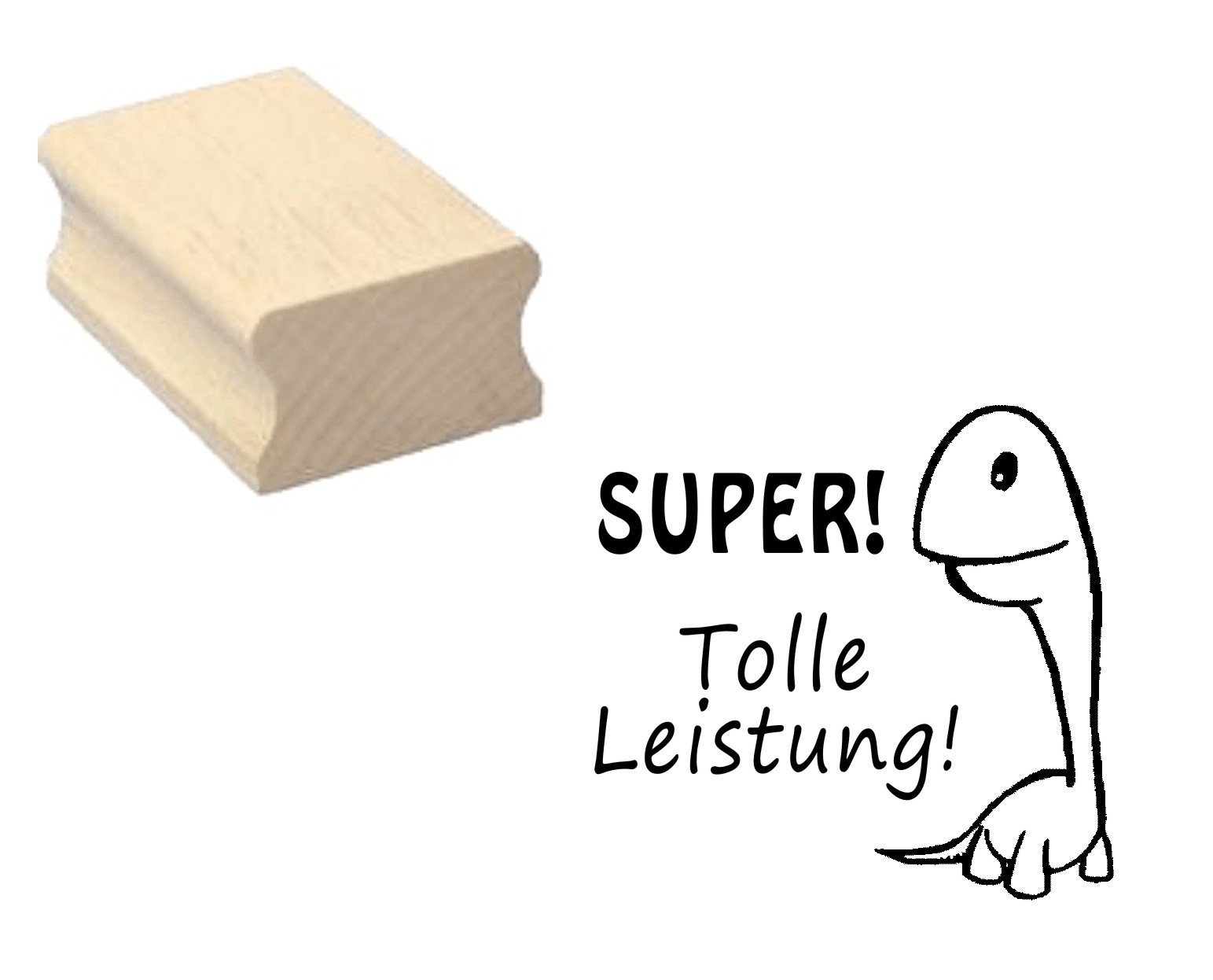 Lehrerstempel « Super! Tolle Leistung! »