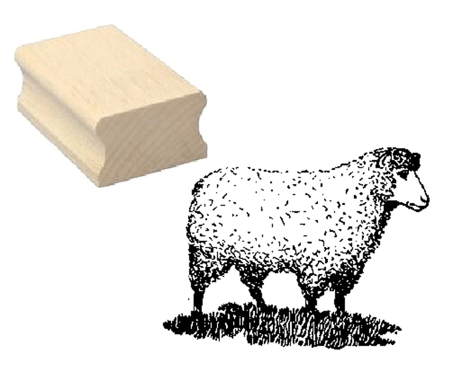 Motivstempel « Schaf 03 »