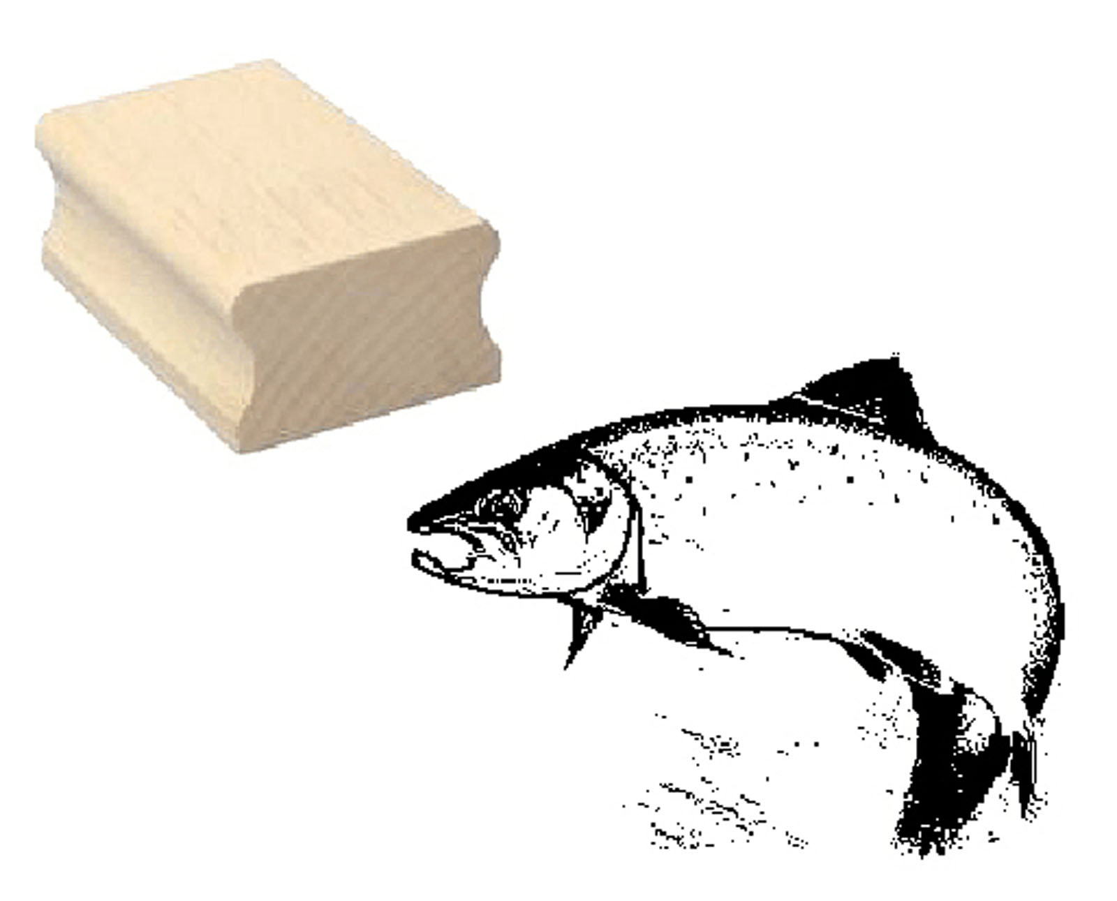 Motivstempel « Lachs »