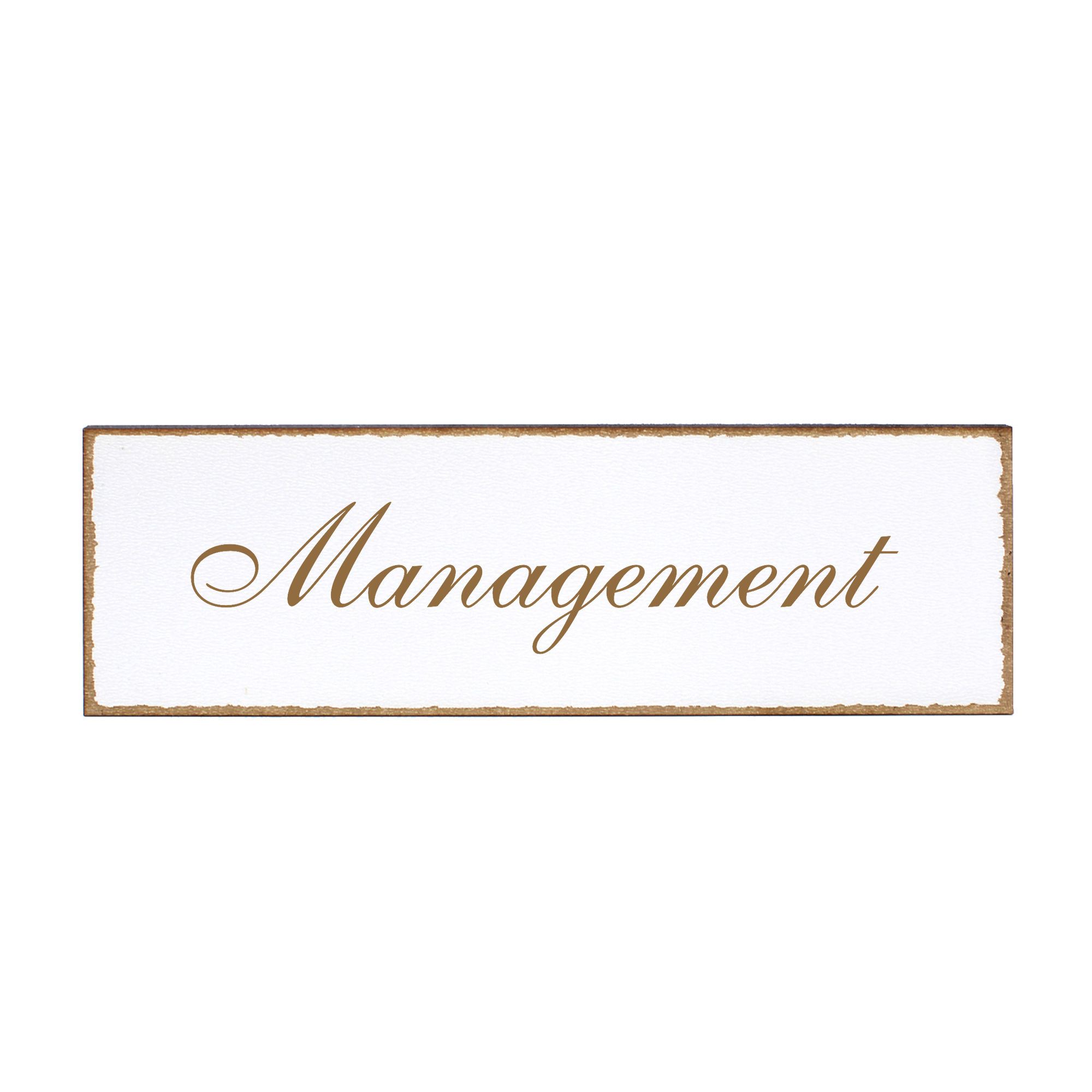 Deko Türschild - Management - Schild 150 x 50 mm - Schilder Türschilder
