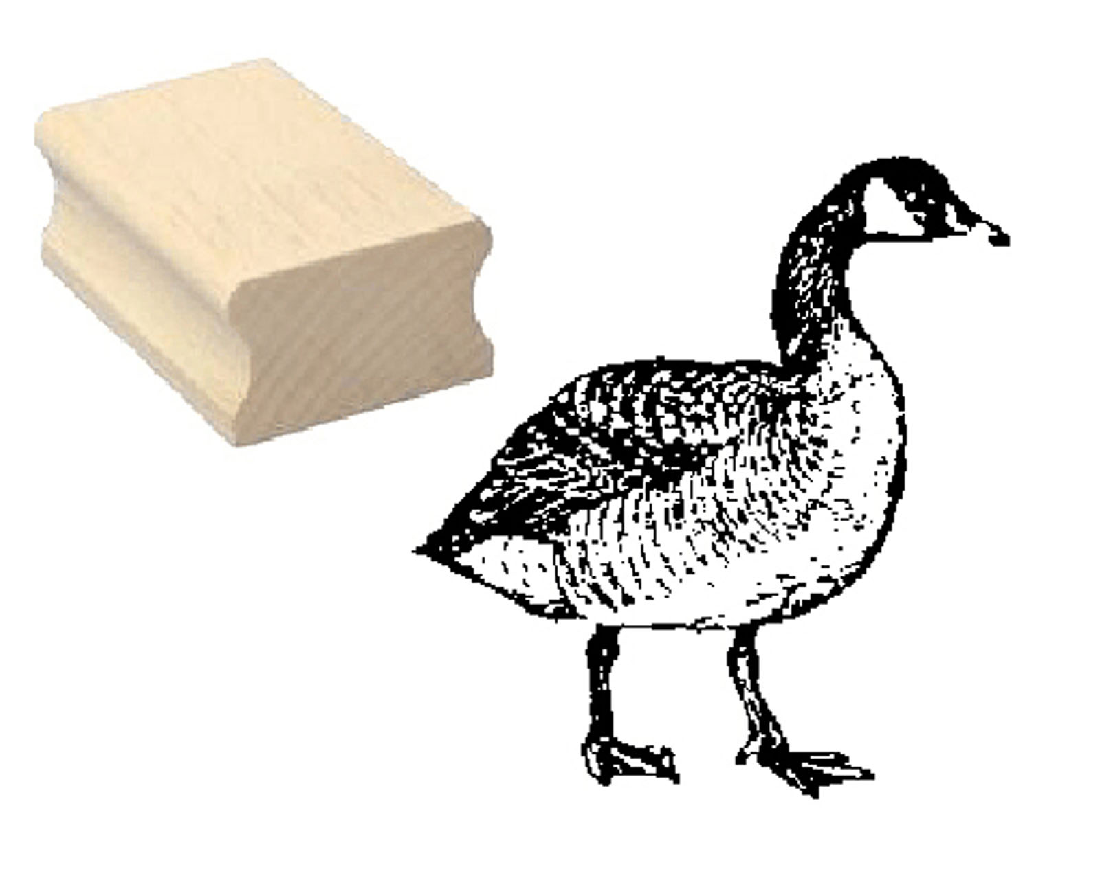 Motivstempel « Wildgans »