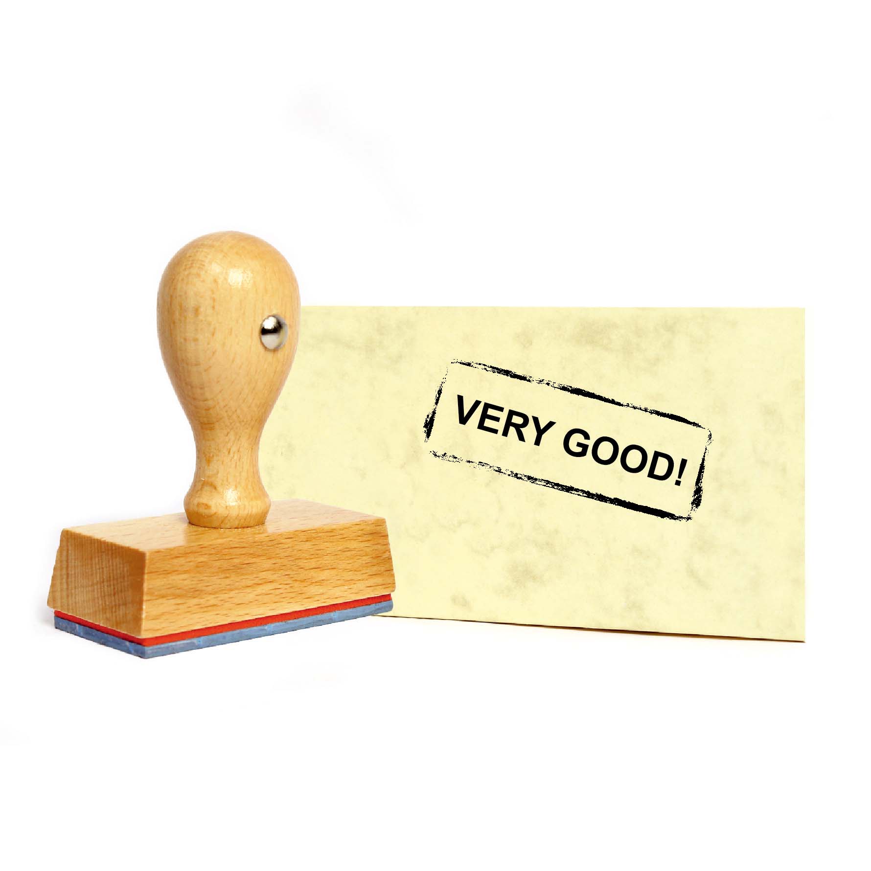 Lehrerstempel Stempel VERY GOOD Schulstempel Englisch Schüler Motivation Bürostempel 49x19mm
