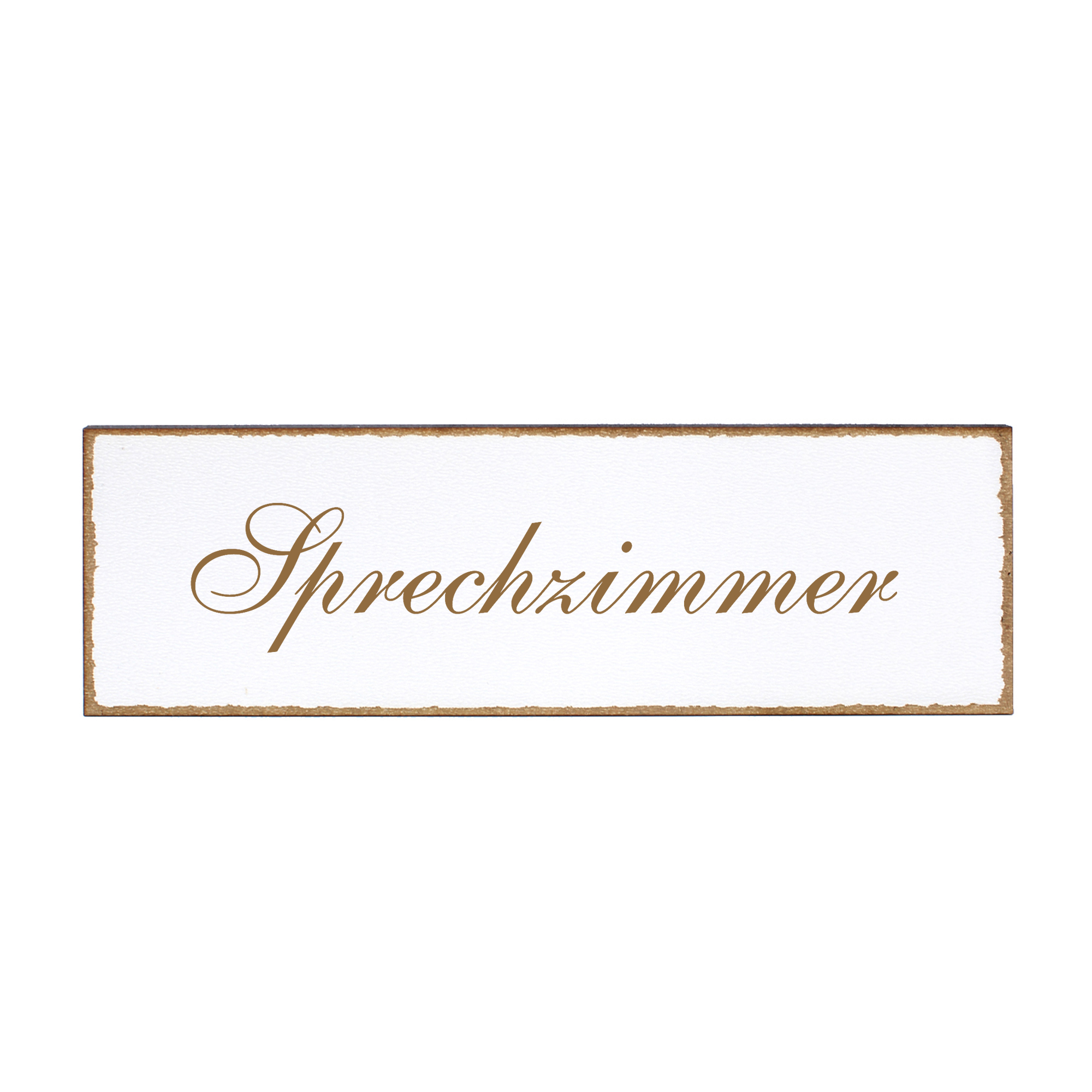 Deko Türschild - Sprechzimmer - Schild 150 x 50 mm - Schilder Türschilder