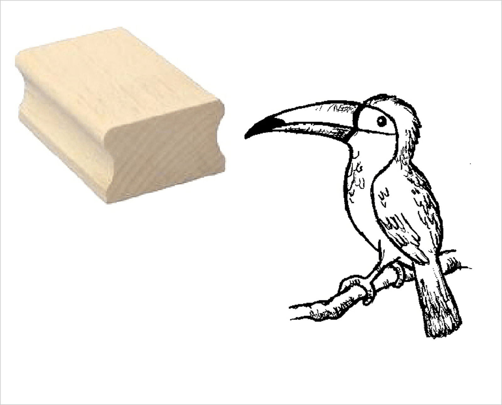 Motivstempel « TUKAN 01 »