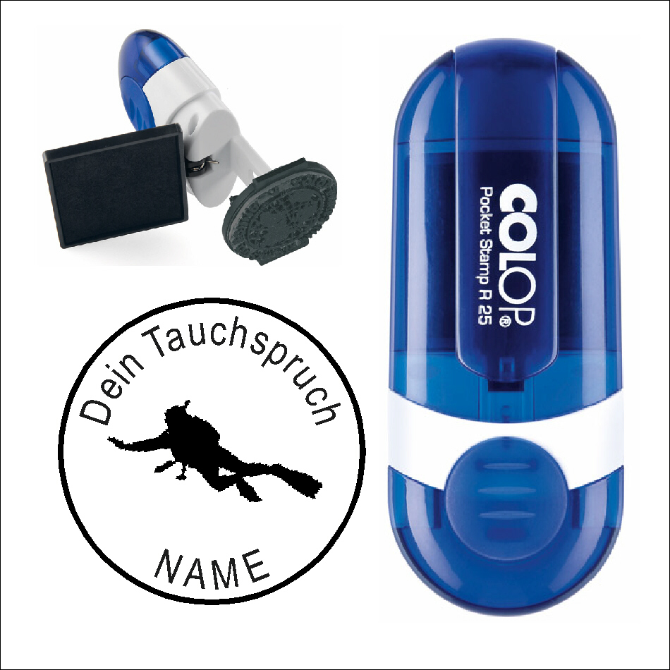 Taucherstempel « Taucher 8 »