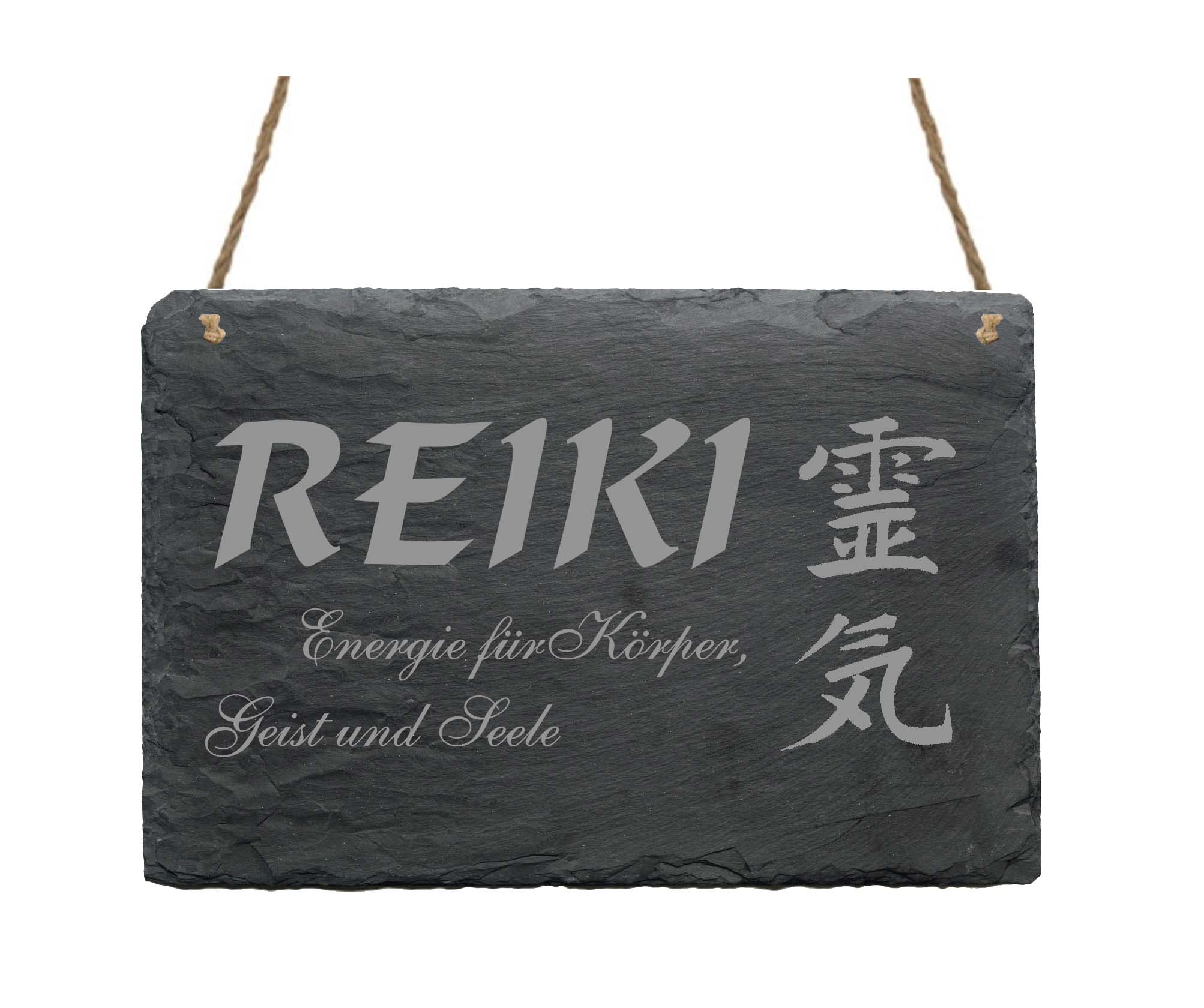 Schiefertafel « REIKI »