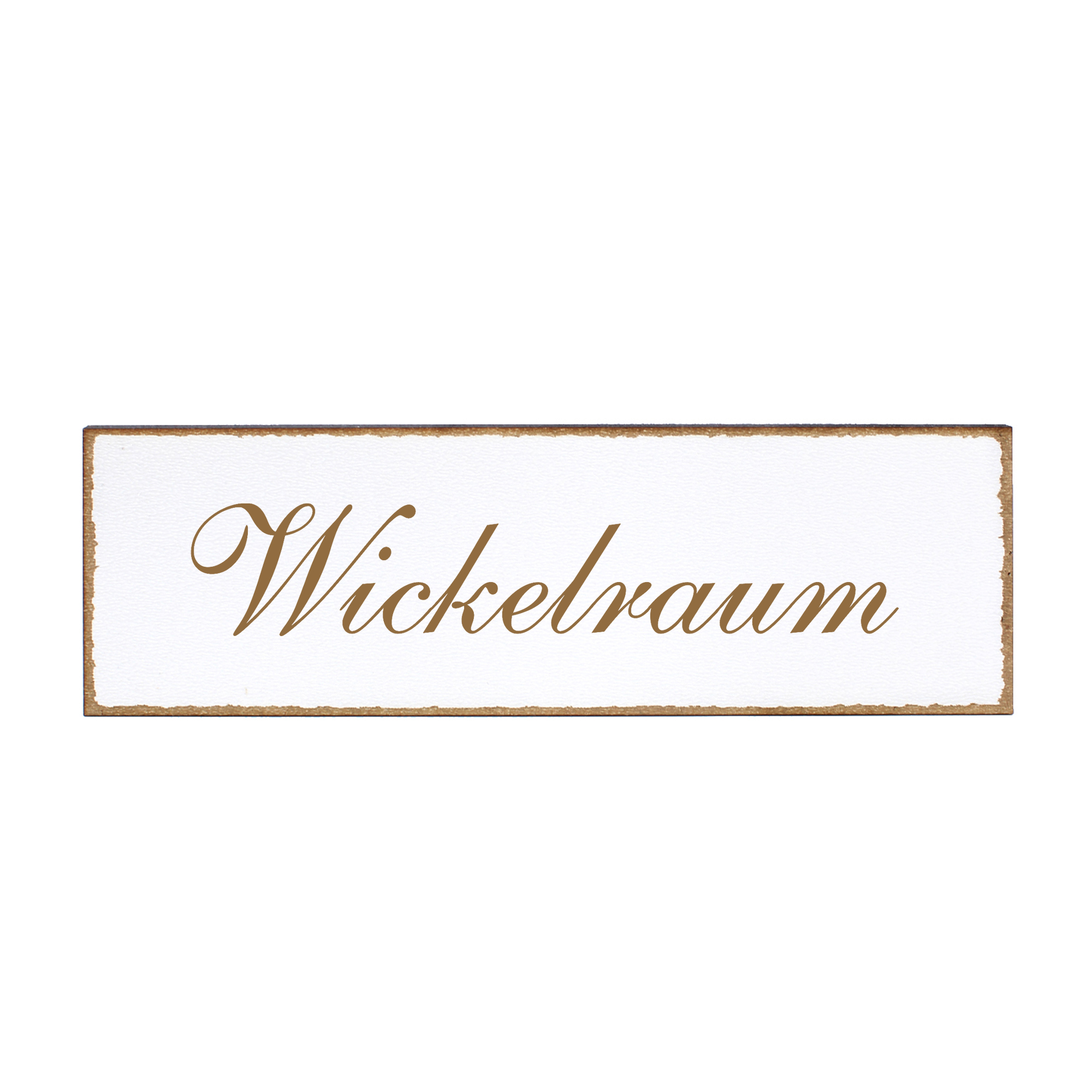 Deko Türschild - Wickelraum - Schild 150 x 50 mm - Schilder Türschilder