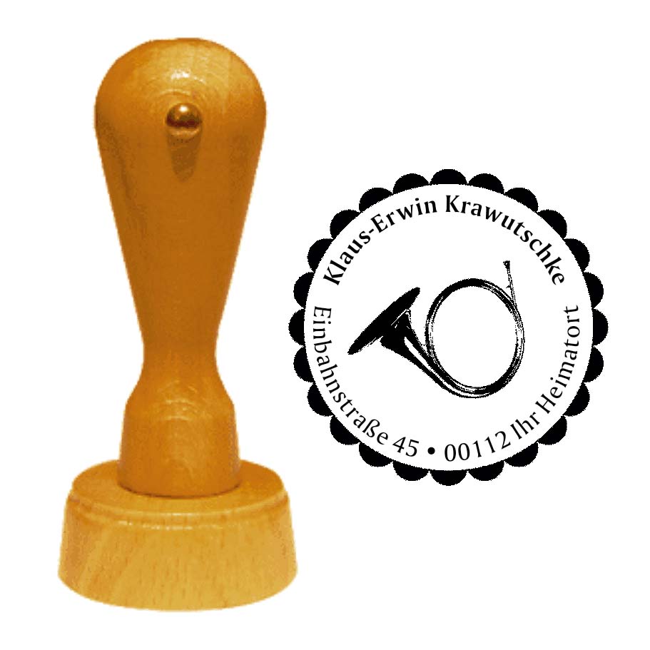 Adressenstempel « PARFORCEHORN »