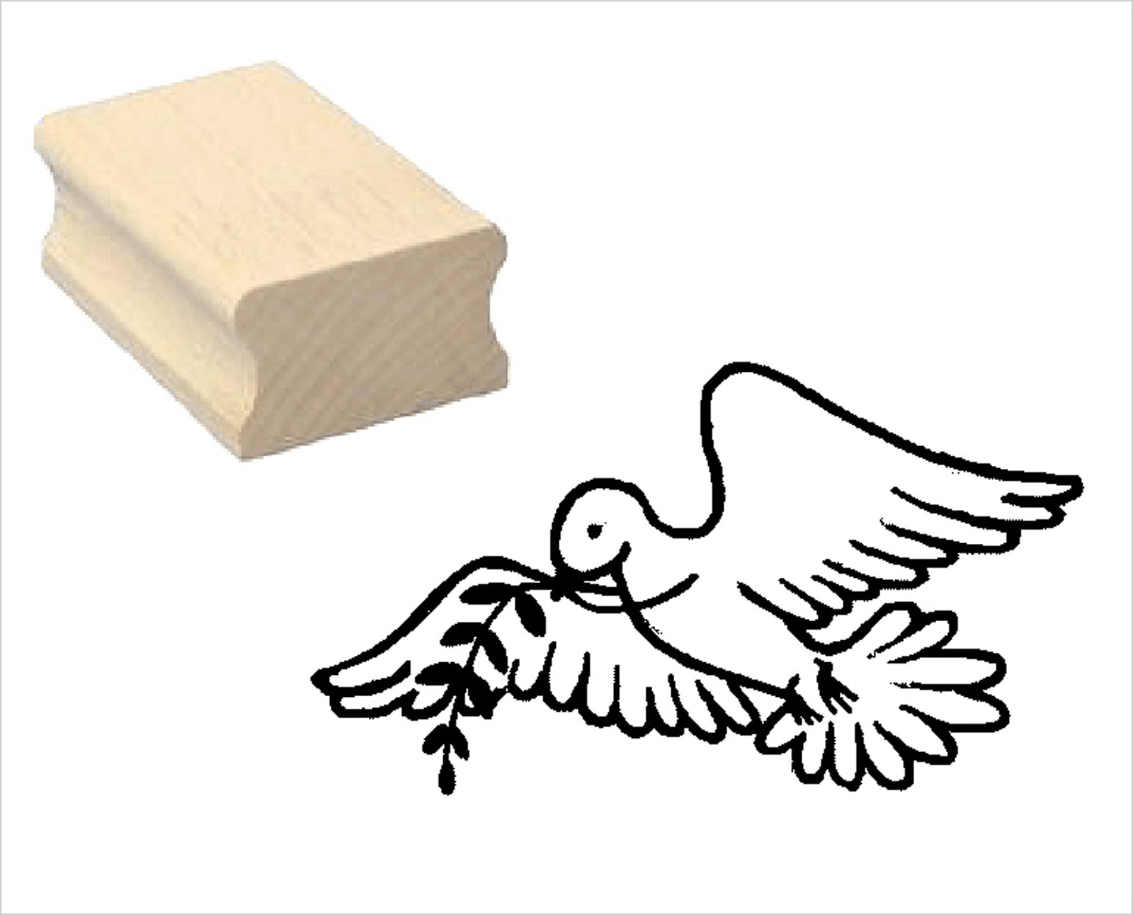 Motivstempel « TAUBE HOCHZEIT »