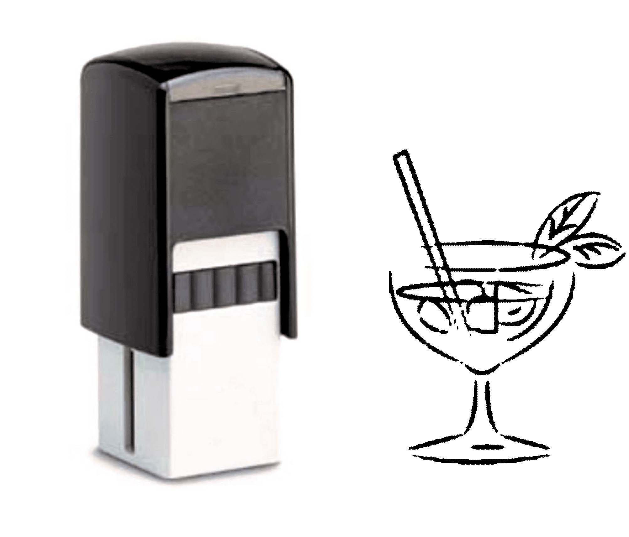 Bonuskartenstempel Cocktail - 10 x 10 mm