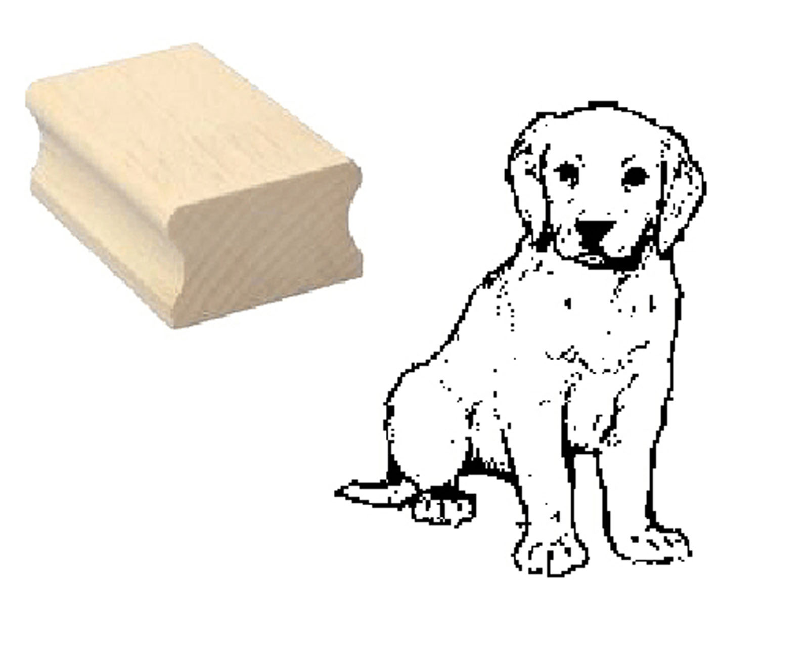 Motivstempel « LABRADOR RETRIEVER 03 » Hund