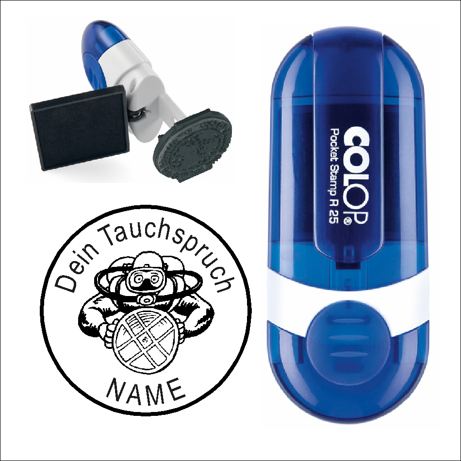Taucherstempel « Taucher 4 »