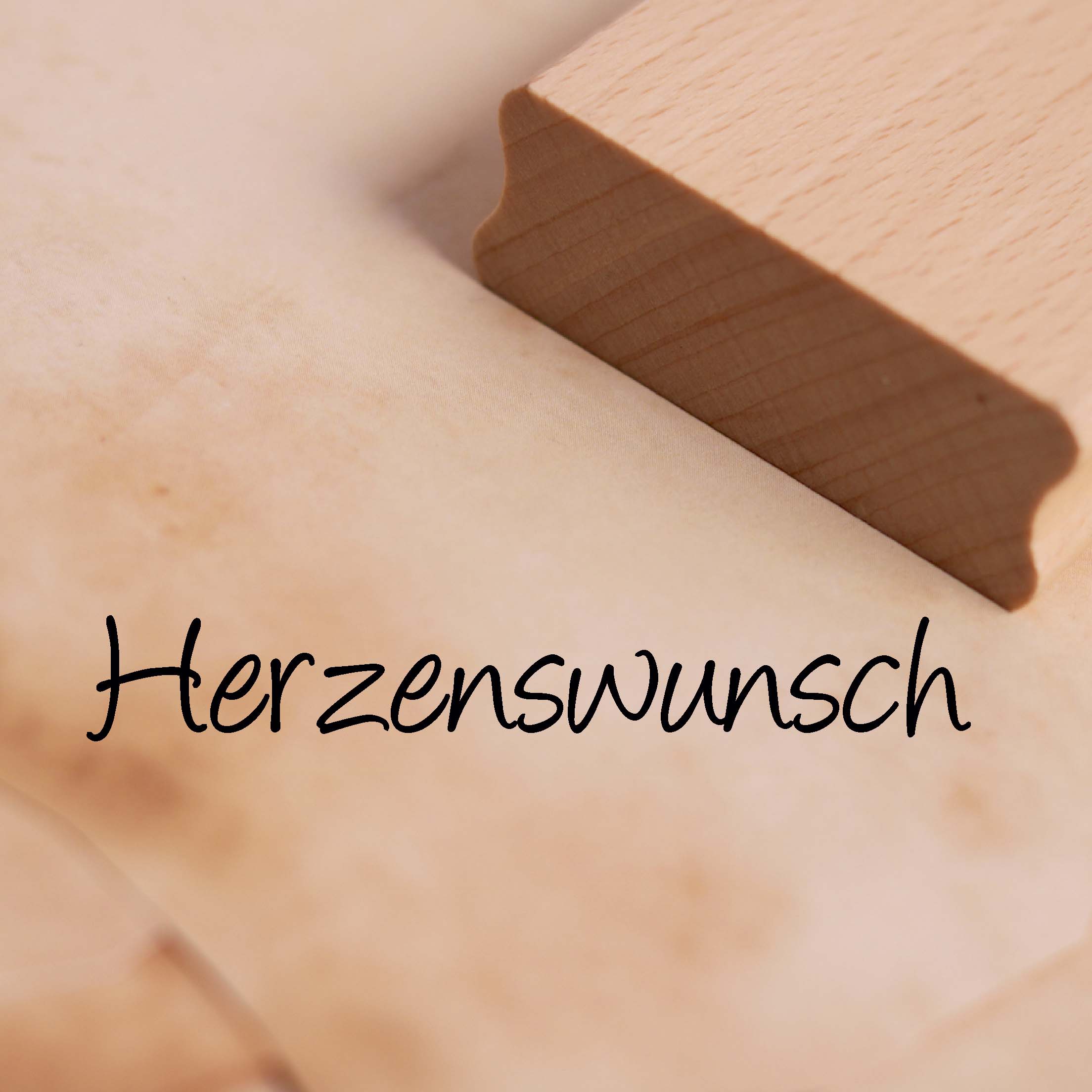 Motivstempel Herzenswunsch Stempel 98 x 14 mm