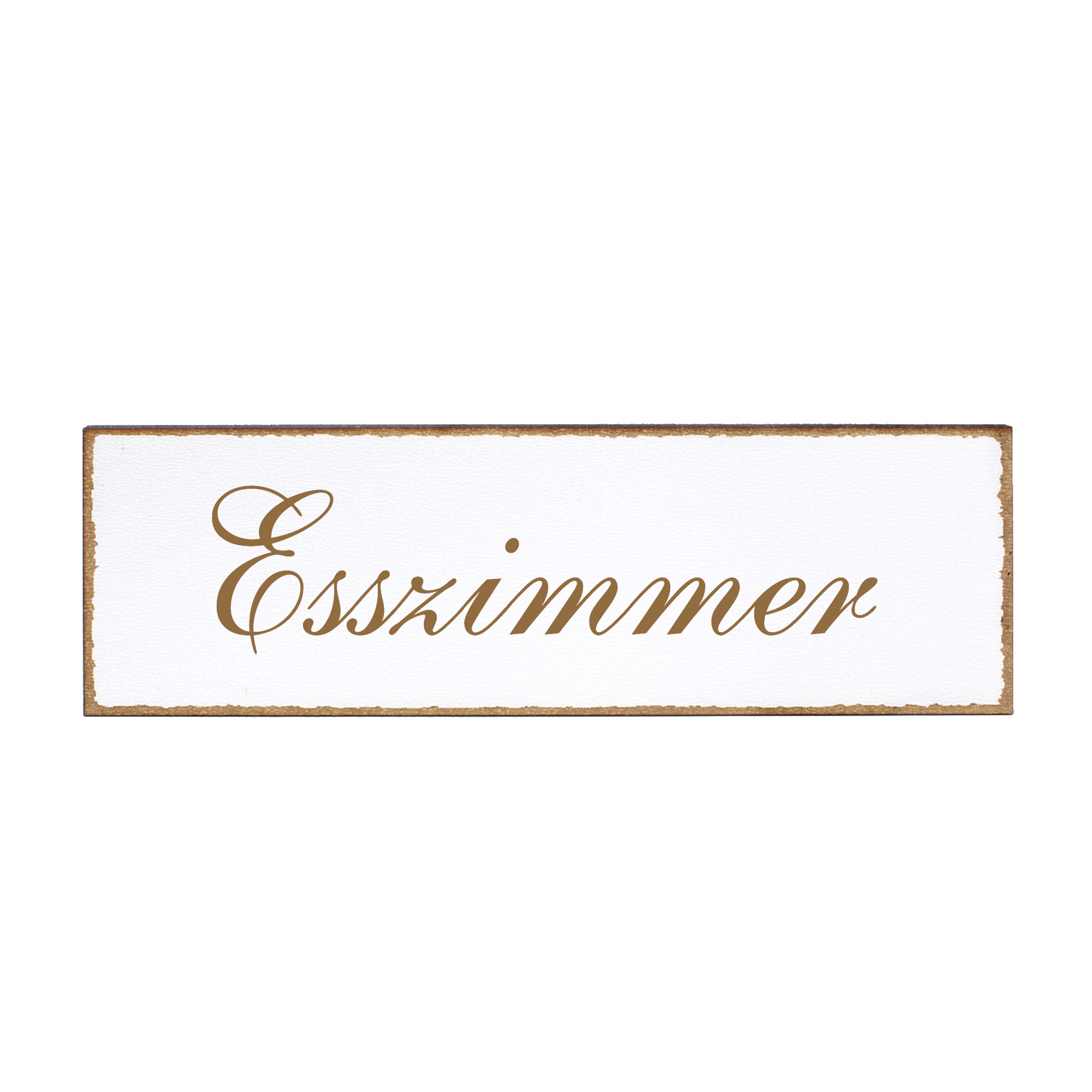 Deko Türschild - Esszimmer - Schild 150 x 50 mm - Schilder Türschilder