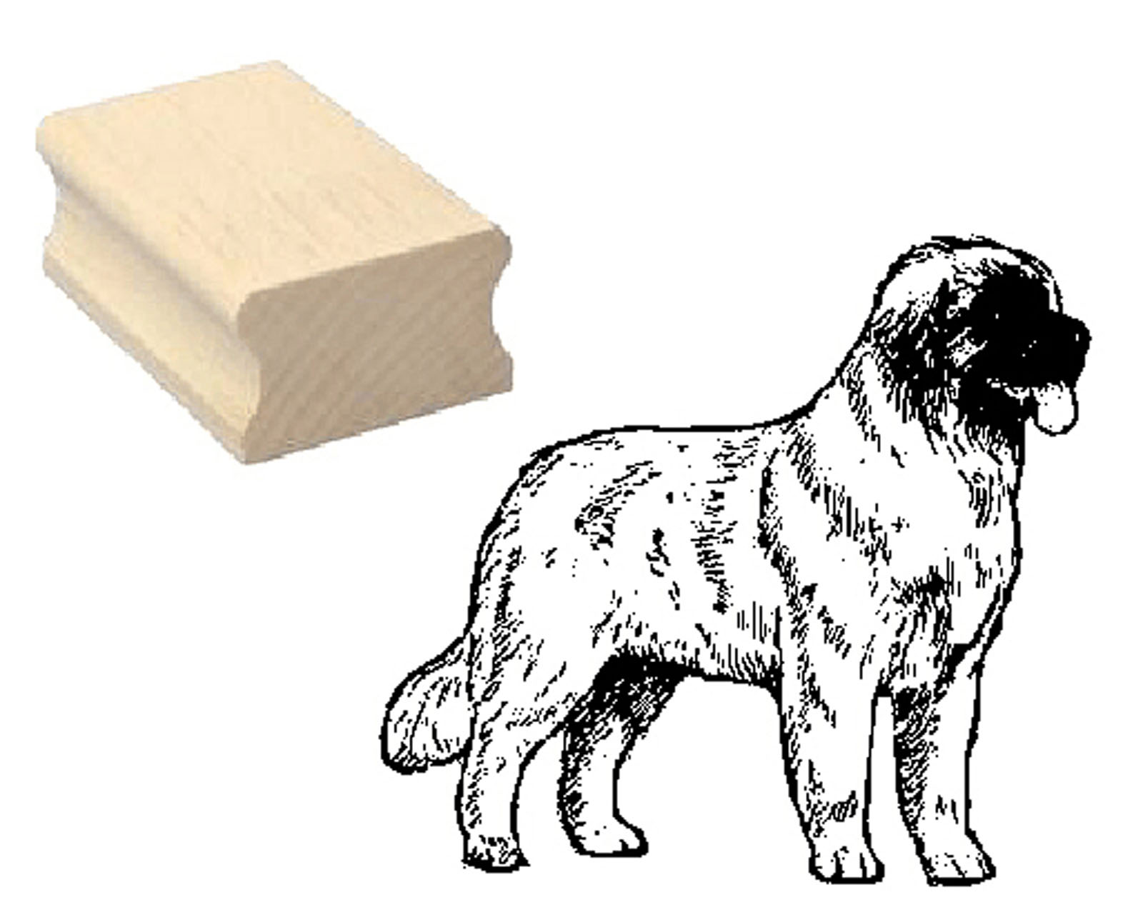 Motivstempel « LEONBERGER 02 » Hund