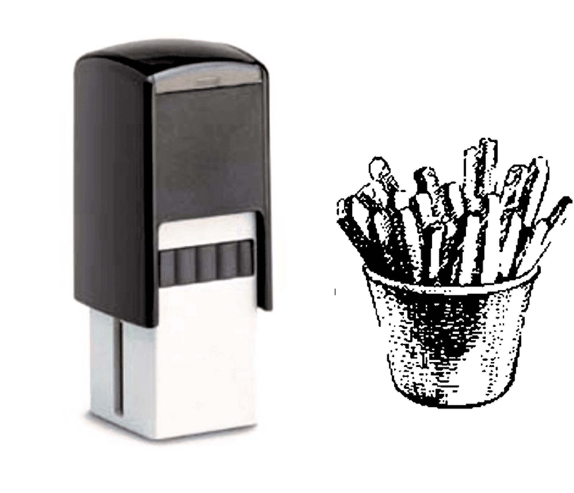 Bonuskartenstempel Pommes Frites - 10 x 10 mm