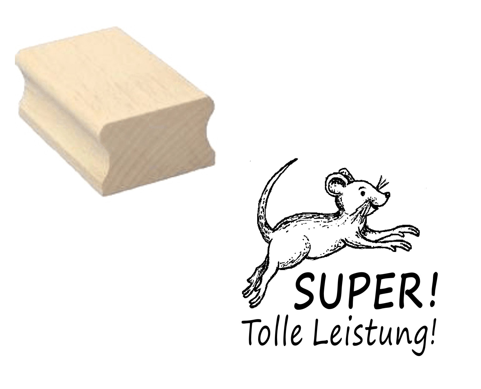 Lehrerstempel « Super! Tolle Leistung! »
