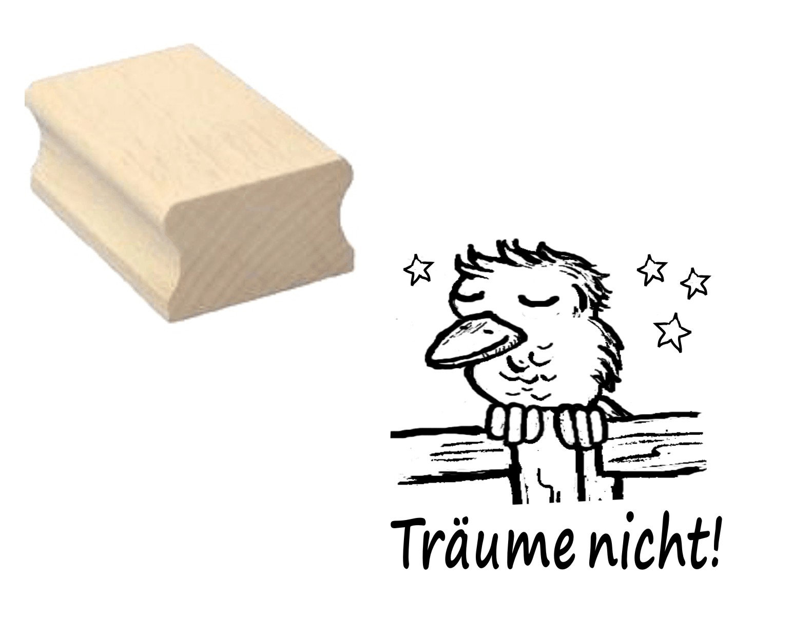 Lehrerstempel « Träume nicht! »