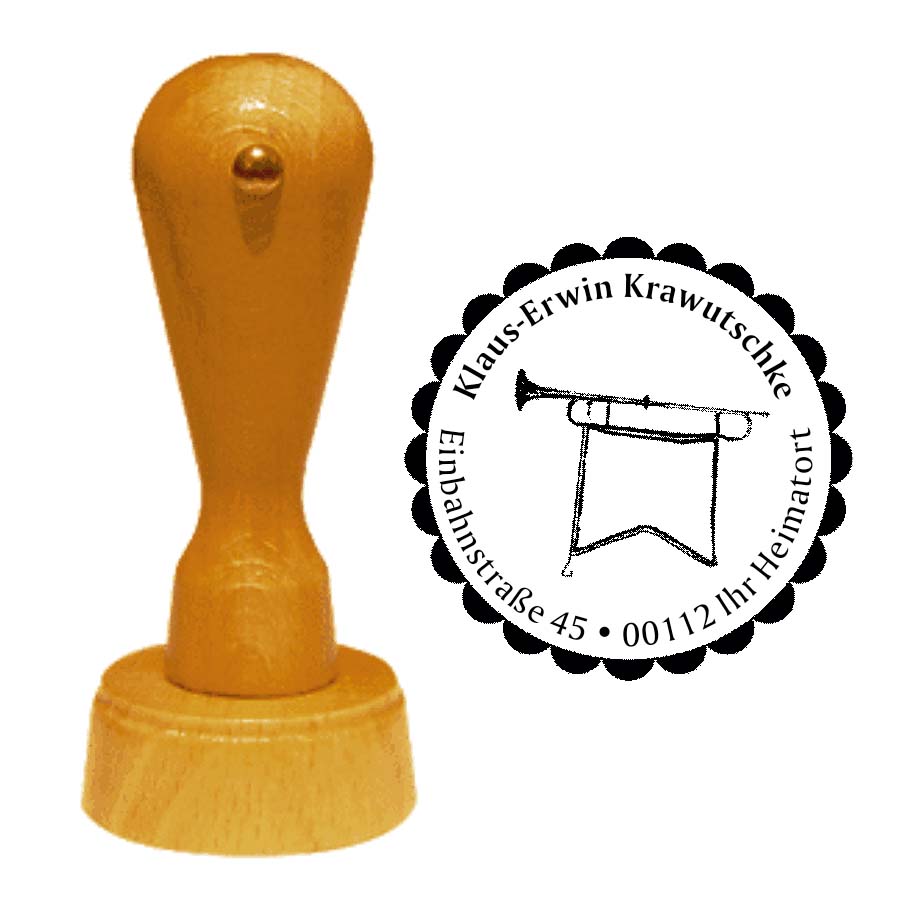 Adressenstempel « FANFARE »