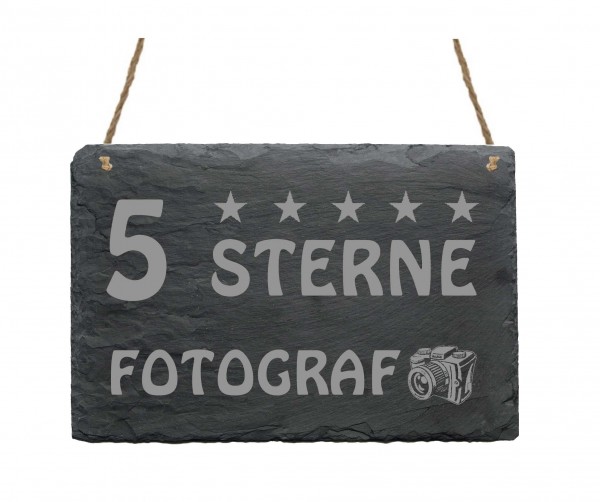 Schiefertafel « 5 Sterne Fotograf »