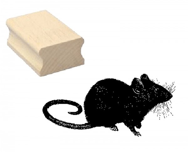 Motivstempel « Schwarze Maus »
